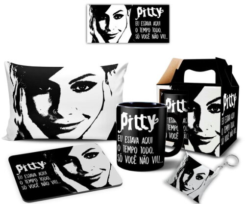 Caneca E Almofada + Kit Personalizado Cantora Pitty!!!!