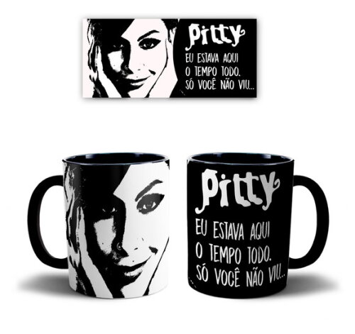 Caneca E Almofada + Kit Personalizado Cantora Pitty!!!!