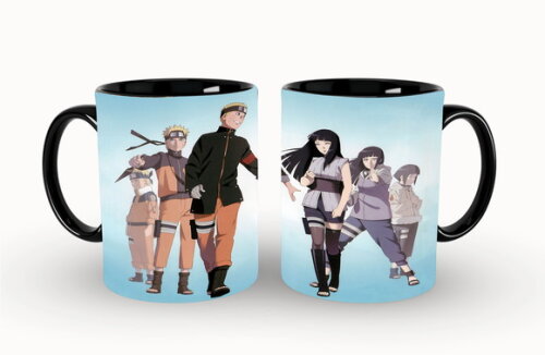 Caneca E Almofada + Kit Personalizado Naruto E Hinata Love!!