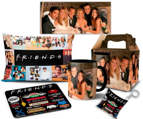 Caneca E Almofada + Kit Personalizado Série Friends