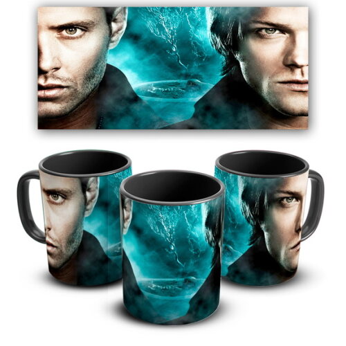 Caneca E Almofada + Kit Personalizado Série Supernatural !!!