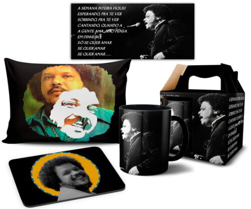 Caneca E Almofada Personalizada Cantor Tim Maia + Caixinha