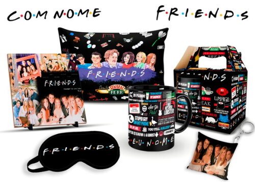 Caneca e Almofada Personalizada Série Friends com Nome