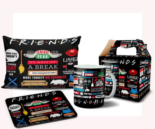 Caneca E Almofada Seriado Friends Com Nome - Promoção!!
