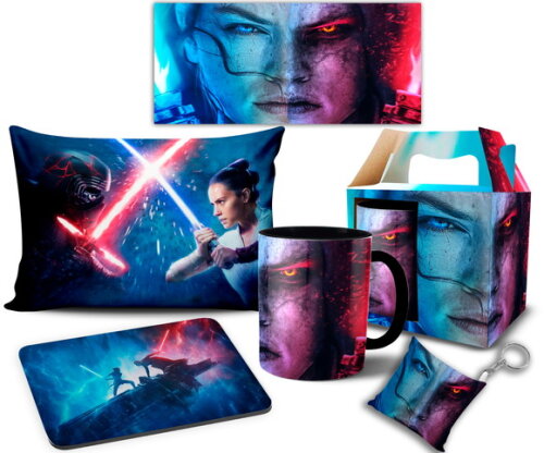 Caneca E Almofada Star Wars Filme + Kit Personalizado Mod 01