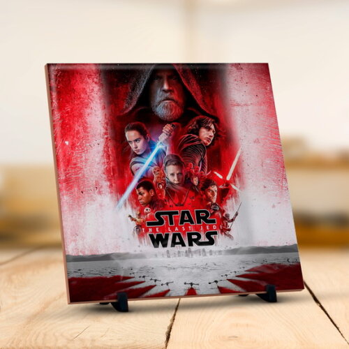 Caneca e Azulejo Personalizado Star Wars Último Jedi + Cx!!!
