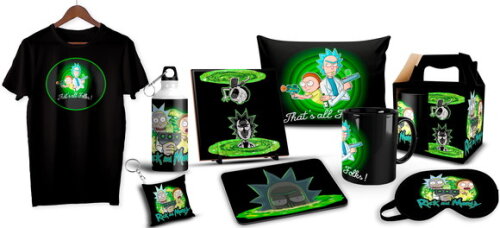 Caneca e Camiseta + Kit Rick e Morty