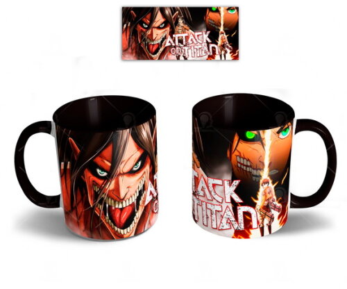 Caneca e Camiseta + Kit Shingeki no Kyojin - Mod03