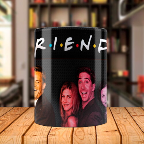 Caneca Friends Série Personalizado com Nome