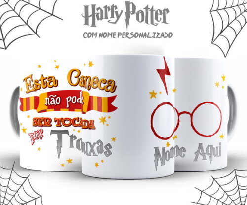 Caneca Harry Potter Harry Potter Não Pode Ser Tocada