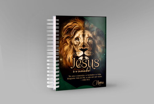 Caneca Jesus Cristo + Kit Agenda Gospel Personalizado