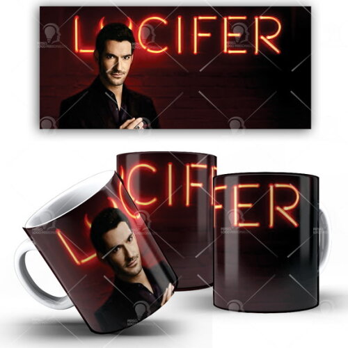 Caneca Lúcifer série Netflix + Caixinha Mod 001