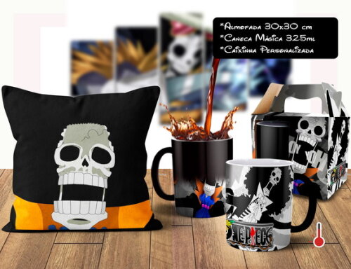 Caneca Mágica + Almofada Brook One Piece