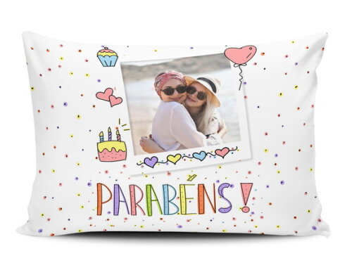 Caneca Mágica + Kit Feliz Aniversário Com Nome E Foto
