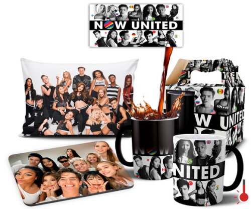Caneca Mágica + Kit Personalizado Grupo Now United - Mod 001