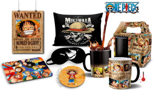 Caneca Mágica + Kit personalizado One Piece - Mod 001