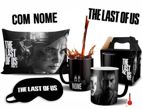 Caneca Mágica + Kit Personalizado The Last Of Us com Nome