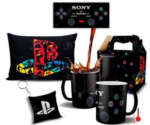 Caneca Mágica + Kit Playstation Sony - Mod 001