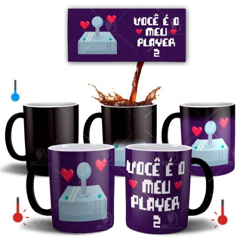 Caneca Mágica + Kit Presente de Namoro Casal Noivos - Mod 01
