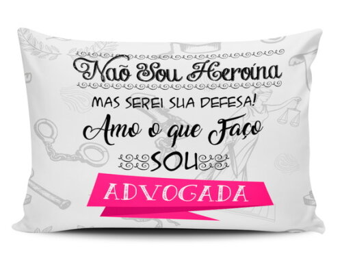Caneca Mágica + Kit Profissão Advogada Direito com Nome