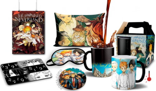 Caneca Mágica + kit The promised neverland