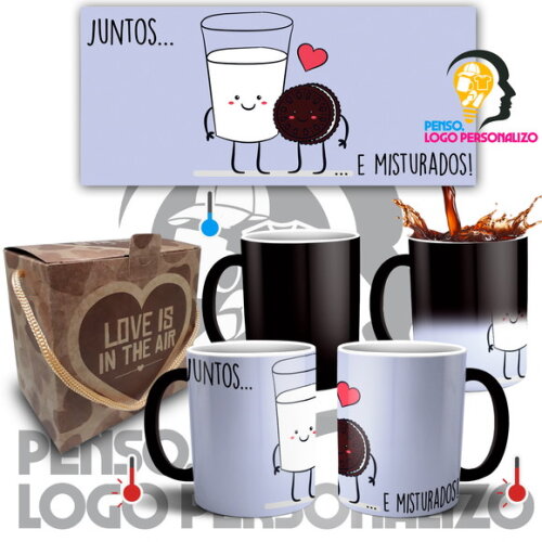 Caneca Mágica Amigas Amizade Friends Presente + Caixa Mod 15