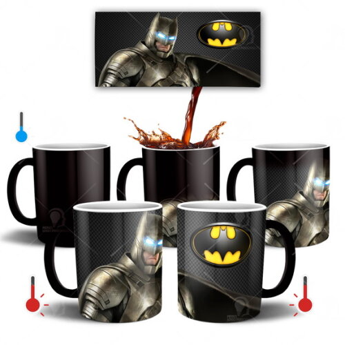 Caneca Mágica Batman Cavaleiros das Trevas - Mod 001