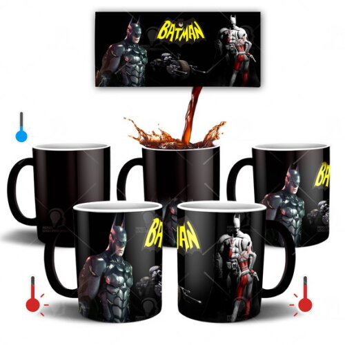 Caneca Mágica Batman Game - Mod 001