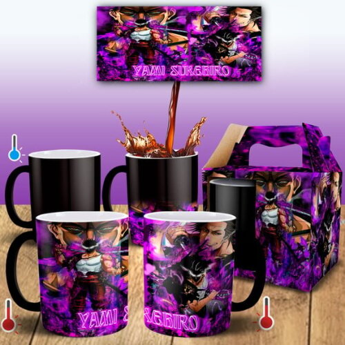 Caneca Mágica Black Clover Capitão Yamir