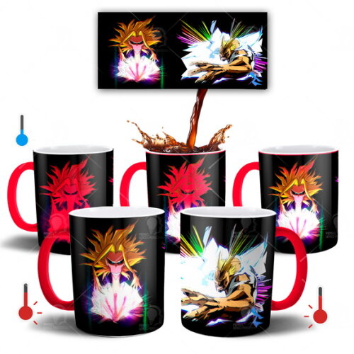 Caneca Mágica Boku No Hero All Might One For All 100%