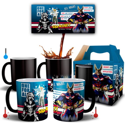 Caneca Mágica Boku No Hero All Might One For All - Mod 002
