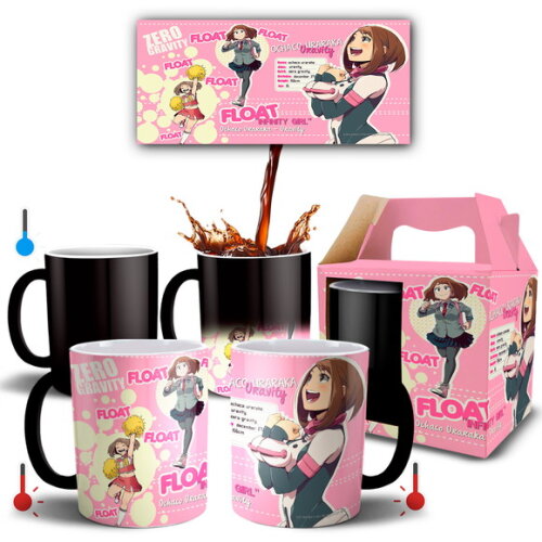 Caneca Mágica Boku No Hero Ochaco Uraraka