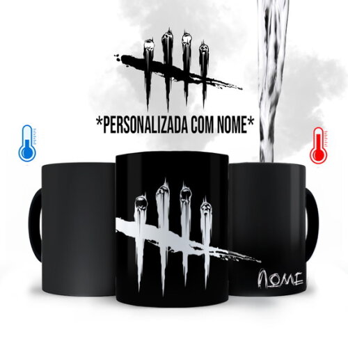 Caneca Mágica Dead by Daylight + Kit Personalizado com Nome