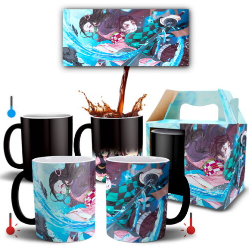 Caneca Mágica Demon Slayer Kimetsu No Yaiba - Mod 005