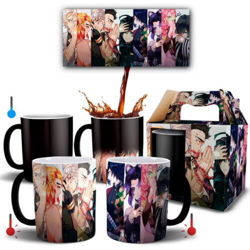 Caneca Mágica Demon Slayer Kimetsu No Yaiba - Mod 008