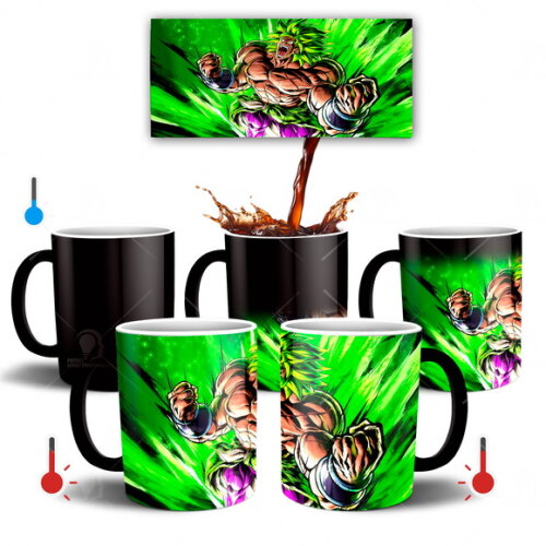Caneca Mágica Dragon Ball Super Broly SSj Mod 005