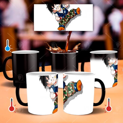 Caneca Mágica Dragon Ball Z Gohan Mod 002