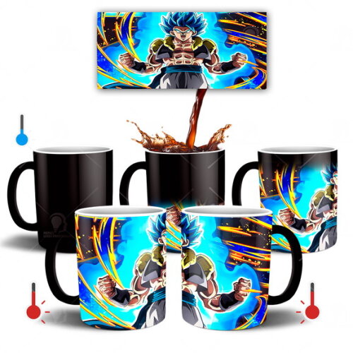 Caneca Mágica Dragon Ball Z Goku Gogeta