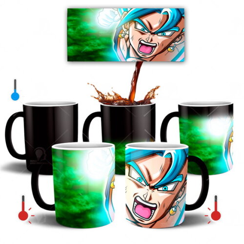 Caneca Mágica Dragon Ball Z Vegetto