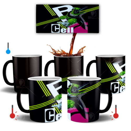 Caneca Mágica Dragon Ball Z Saga Cell