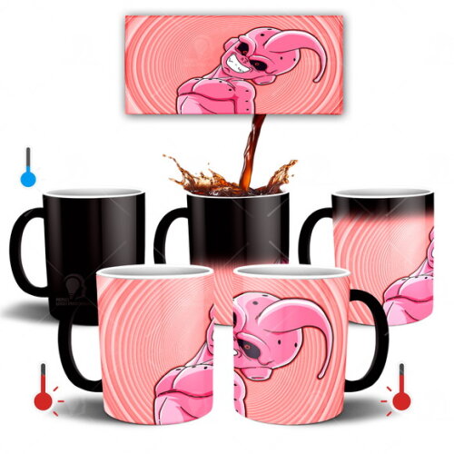Caneca Mágica Dragon Ball Z Majin Boo Kid Mod 002
