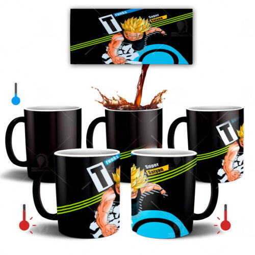 Caneca Mágica Dragon Ball Z Trunks do Futuro