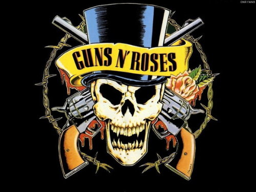 Caneca Mágica E Almofada Banda Rock Guns N' Roses com Nome