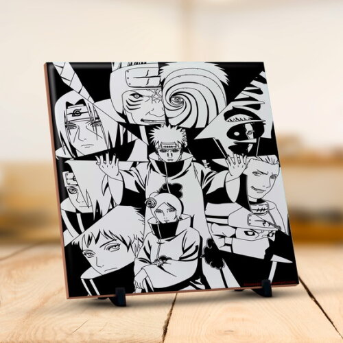 Caneca Mágica e Camiseta + Kit Akatsuki Naruto - Mod 002
