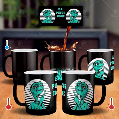 Caneca Mágica E.t O Extraterrestre Phuck Home