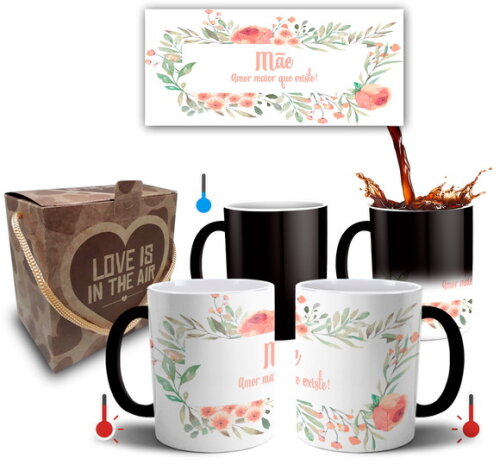 Caneca Mágica Feliz Dia Das Mães - Mod 028