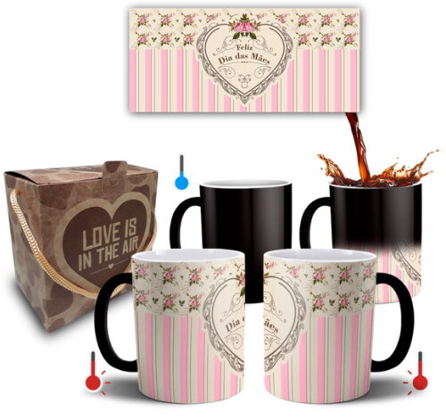 Caneca Mágica Feliz Dia Das Mães - Mod 049
