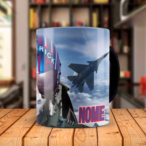 Caneca Mágica Filme Top Gun Maverick Tom Cruise com Nome