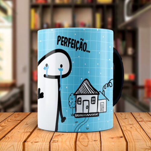 Caneca Mágica Flork Profissão Arquitetura e Urbanismo Nome