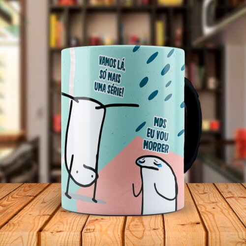 Caneca Mágica Flork Profissão Educação Física com Nome